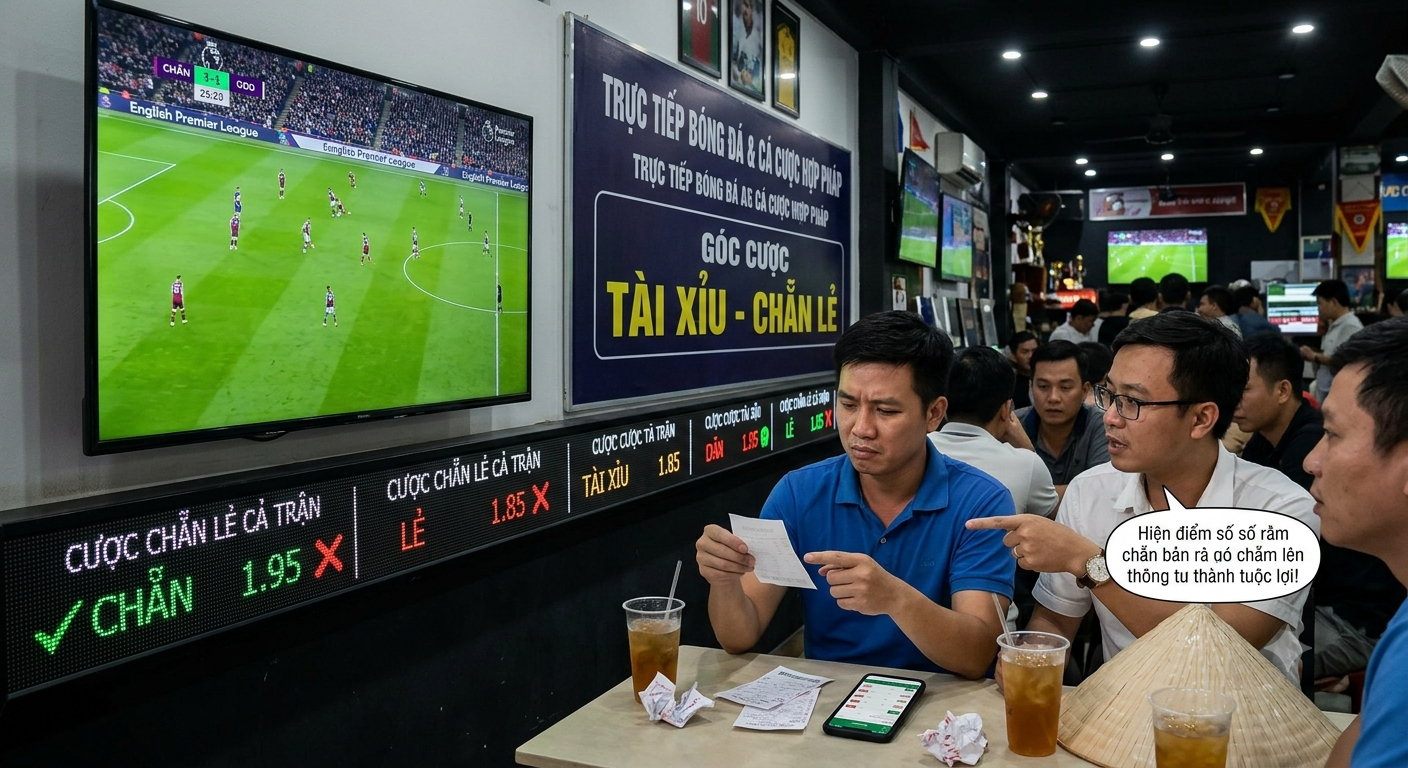 cược chẵn lẻ bóng đá